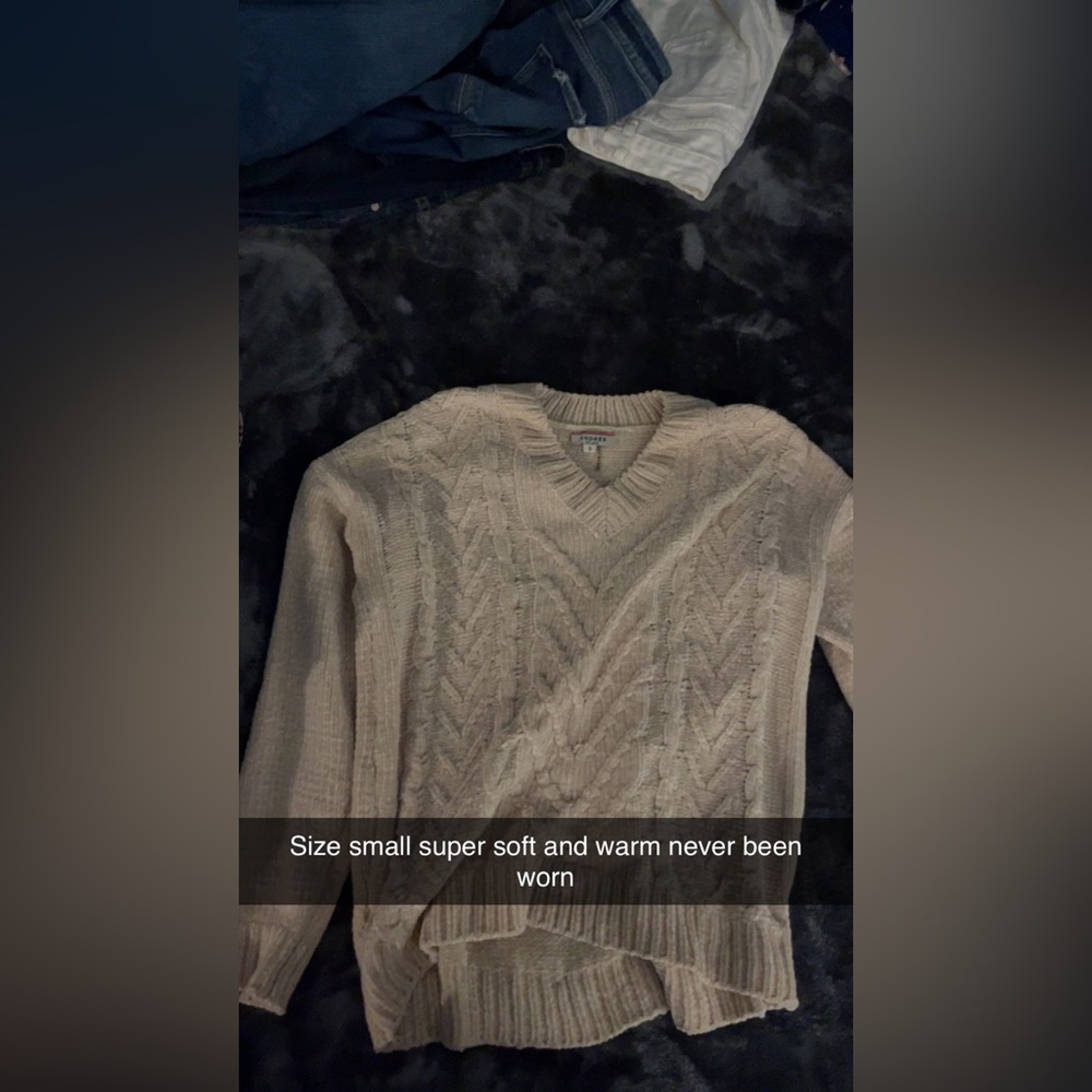 Soft warm sweater